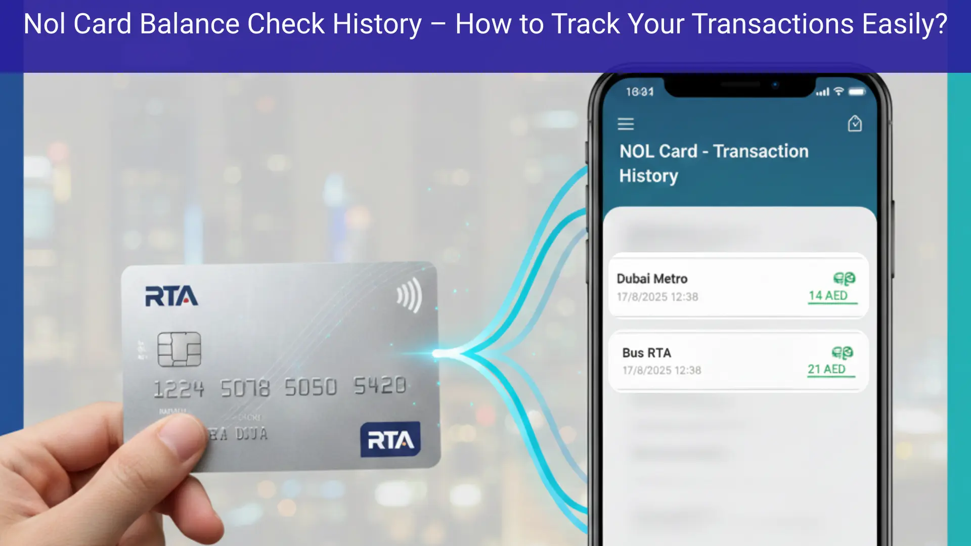 Nol card transaction history check guide for dubai commuters